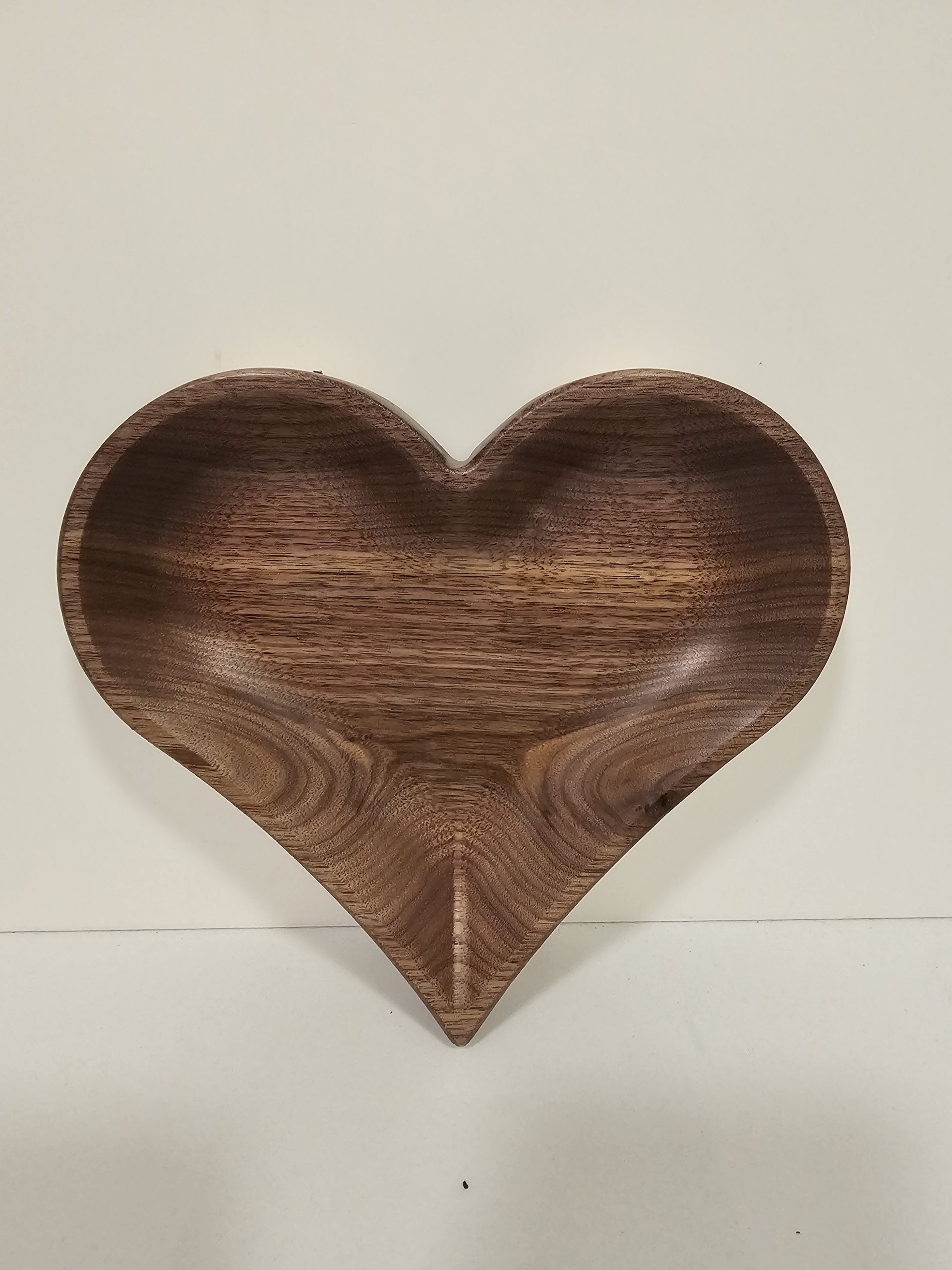 Heart Made Of Black Walnut