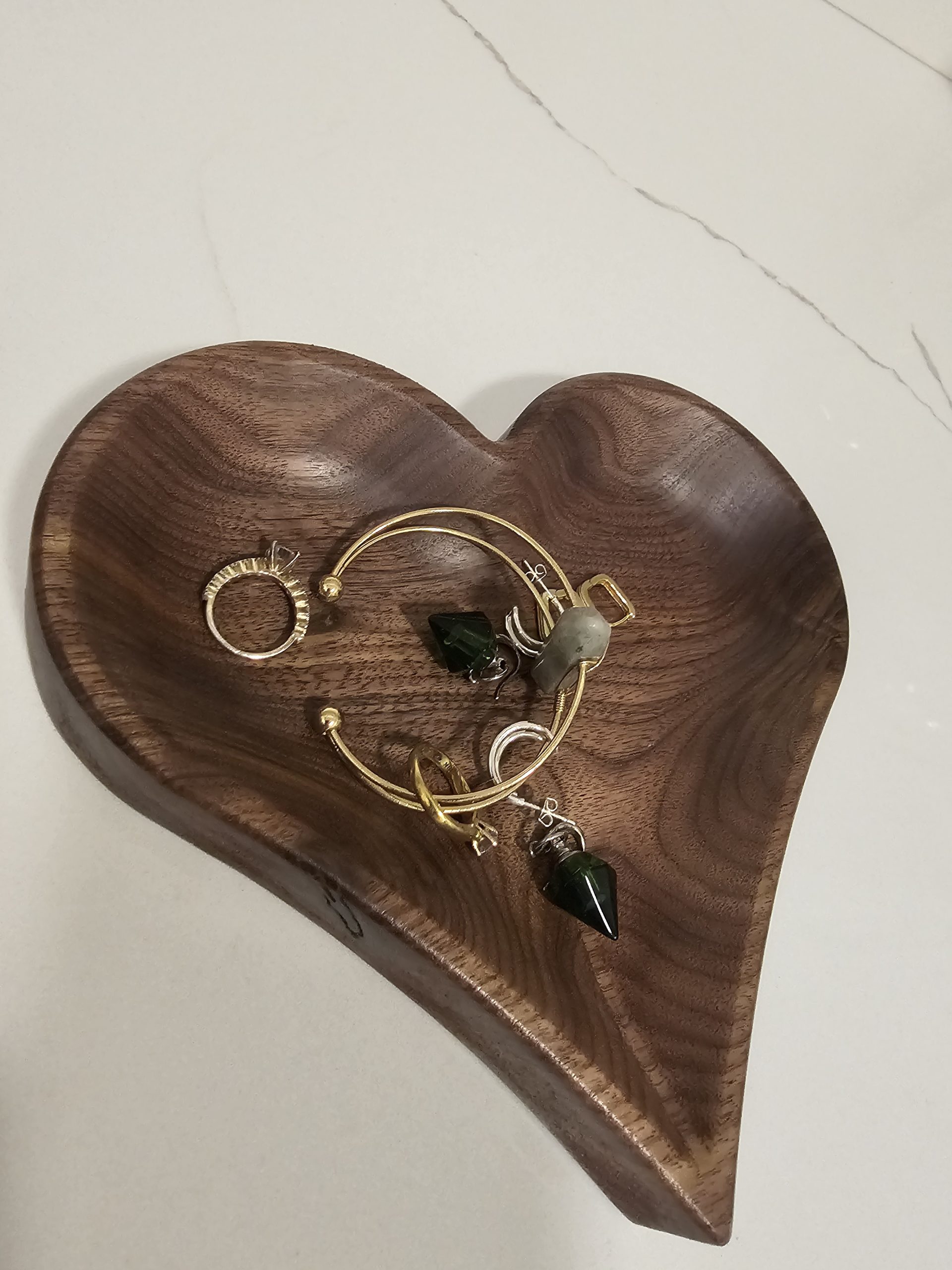 Heart Made Of Black Walnut - Image 2