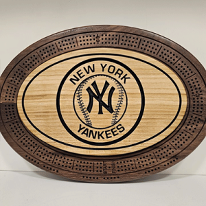 New York Yankees Cribbage Board