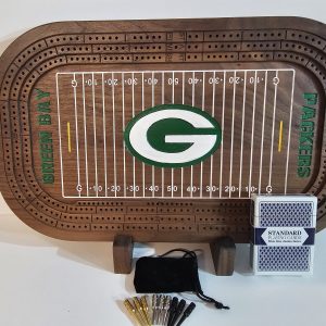 Green Bay Packers Stadium Cribbage Board