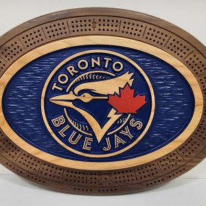 Toronto Blue Jays Cribbage Board