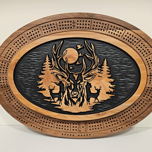 Black Elk Cribbage Board
