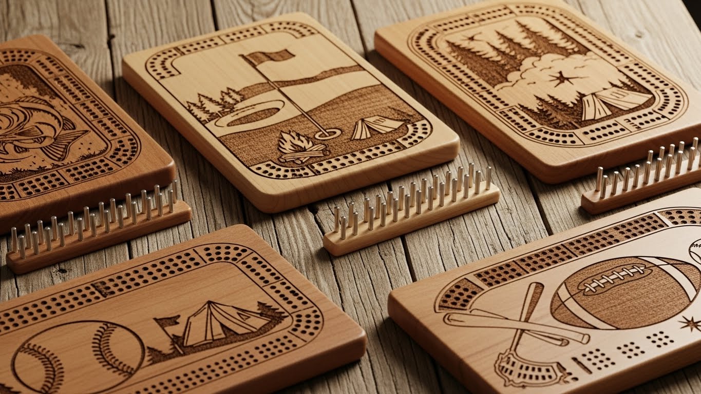 Father’s Day Done Right: Sports And Outdoor Cribbage Board Gift Guide